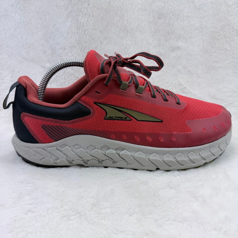 Altra Outroad 2 Mens Trail Running Shoes Red Size 9.5 Athletic Hiking Trail